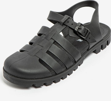 Brasileras Sandaal 'Skipy' in Zwart: voorkant