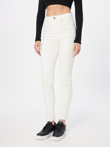 Skinny Jeans 'Kafey' di G-Star RAW in bianco: frontale