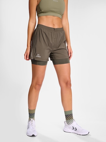 Newline Regular Workout Pants 'PACE' in Green: front
