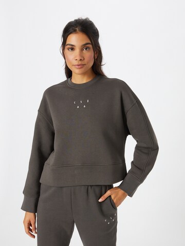 Casall Athletic Sweatshirt in Grey: front