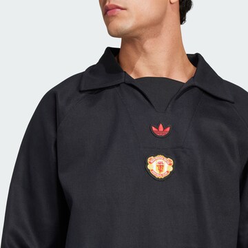 T-Shirt 'Manchester United Terrace Icons Drill' ADIDAS ORIGINALS en noir