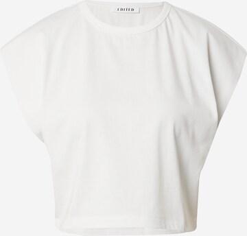 EDITED Shirt 'Xophia' in Wit: voorkant