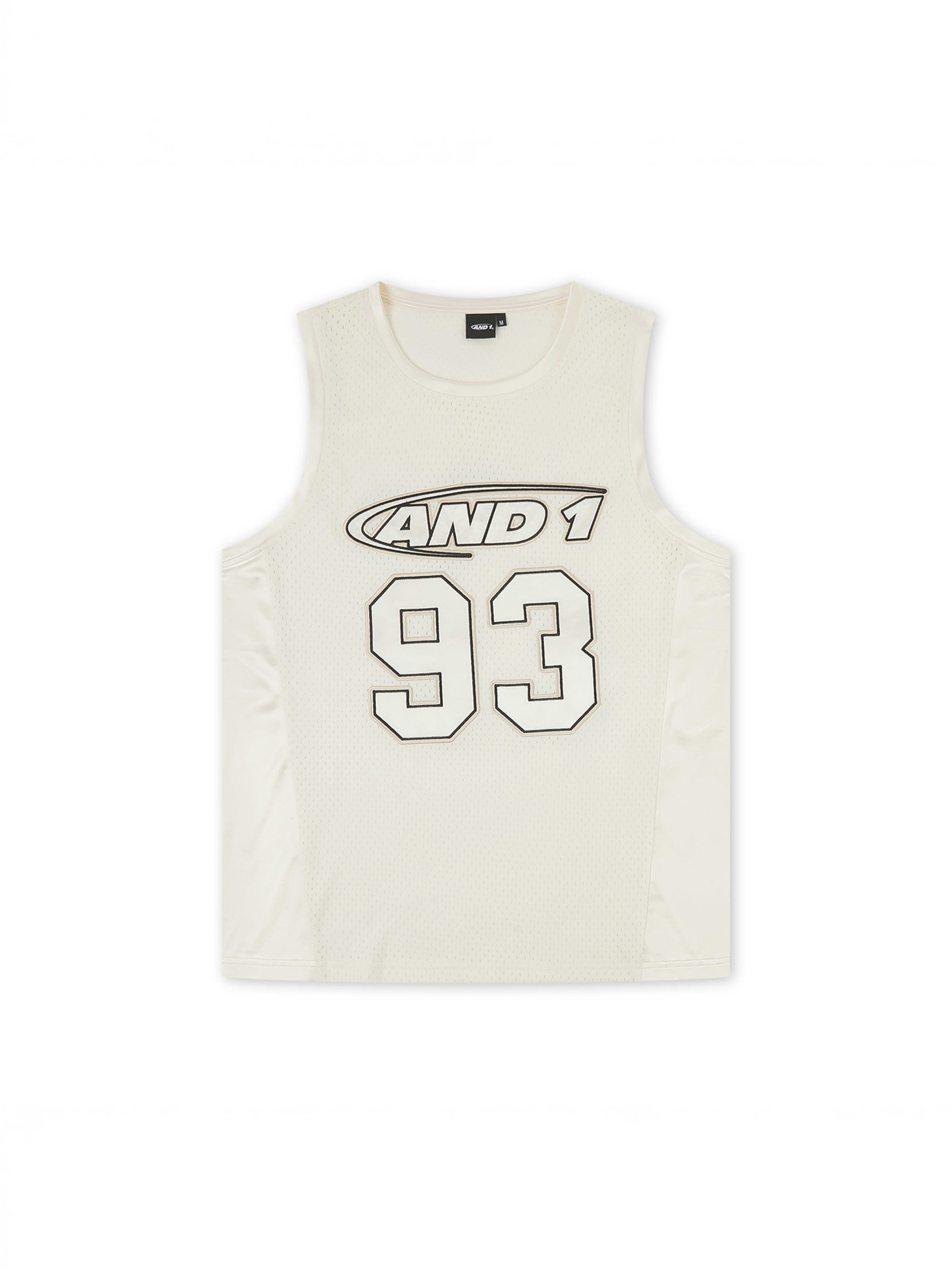 AND1 Μπλουζάκι '93 Airtex' σε μπεζ: μπροστά