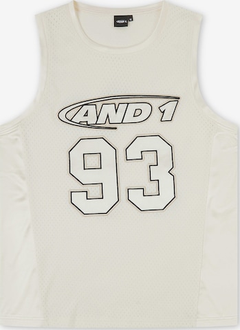 bēšs AND1 T-Krekls '93 Airtex': no priekšpuses