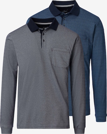 CASAMODA Shirt 'Basic' in Blau: Vorderseite