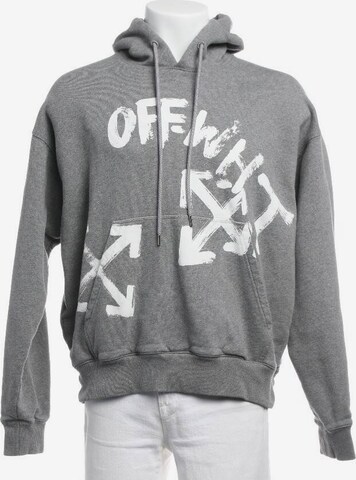 Off-White Sweatshirt / Sweatjacke XS in Grau: predná strana