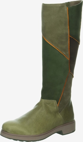 Bottes THINK! en vert : devant