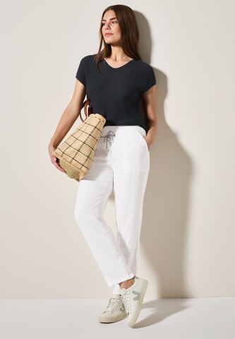 CECIL Slim fit Pants in White