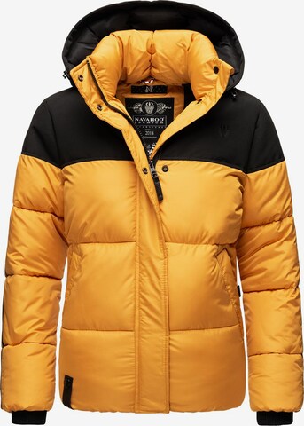 NAVAHOO Winterjacke 'Sarafina' in Gelb: predná strana