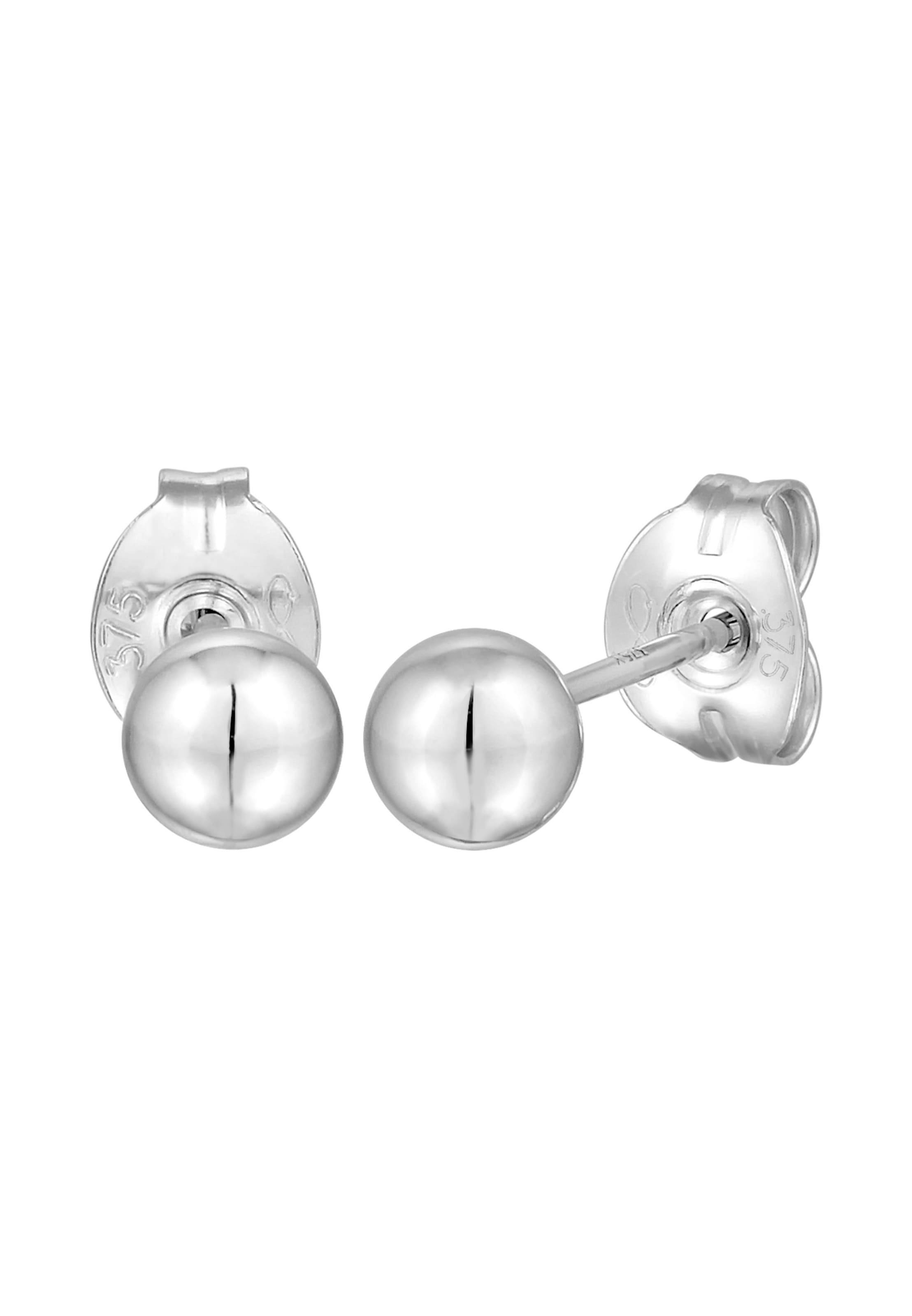 ELLI PREMIUM Oorbellen in Wit: voorkant