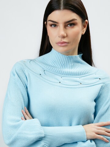 Pullover di Influencer in blu
