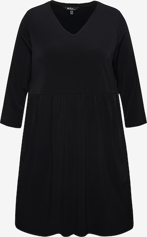 T-shirt Ulla Popken en noir : devant