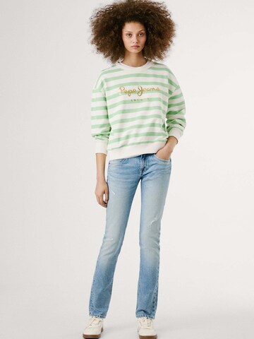 Pepe Jeans Свитшот 'Anna' в Зеленый