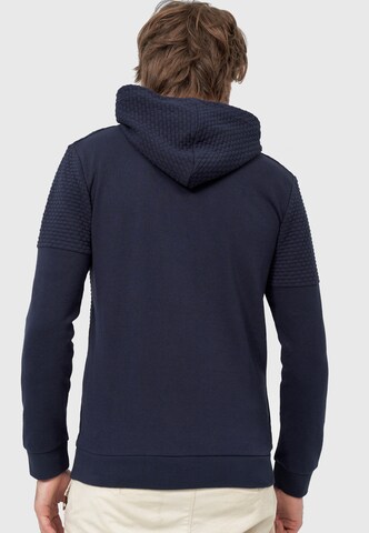 INDICODE JEANS Sweatshirt 'Franz' in Blauw