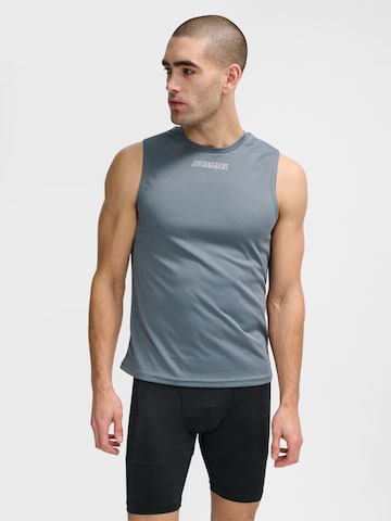 Hummel Performance Shirt in Blue: front