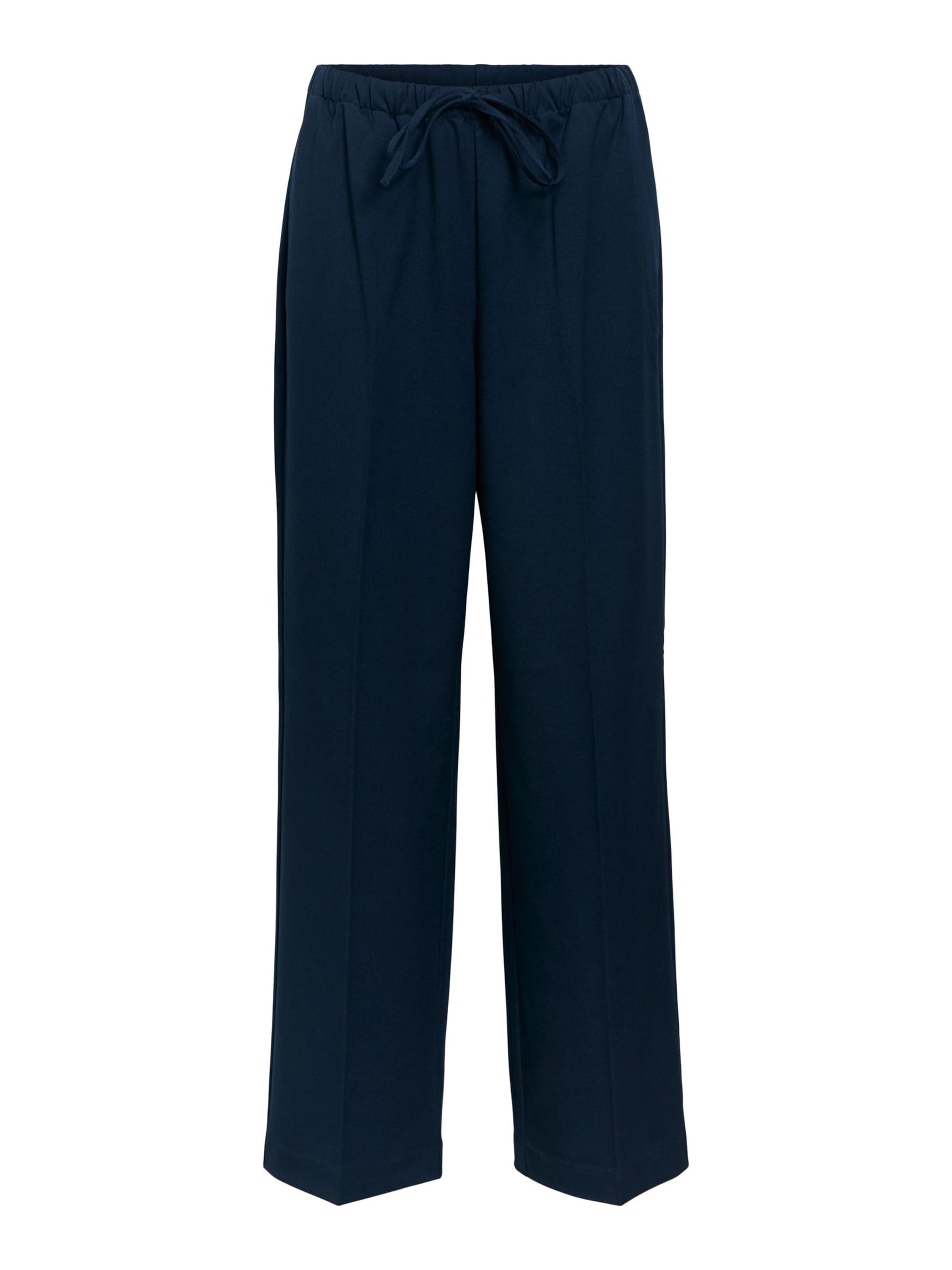 OBJECT - Pantalón de pinzas 'OBJLisa' en azul: frente