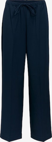 OBJECT - Pantalón de pinzas 'OBJLisa' en azul: frente