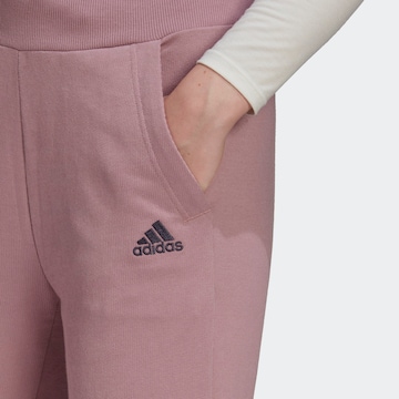 ADIDAS SPORTSWEAR Tapered Workout Pants 'Tiro' in Purple