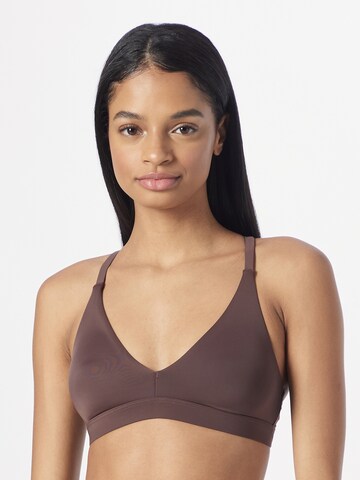 Gilly Hicks Triangle Bra in Brown: front