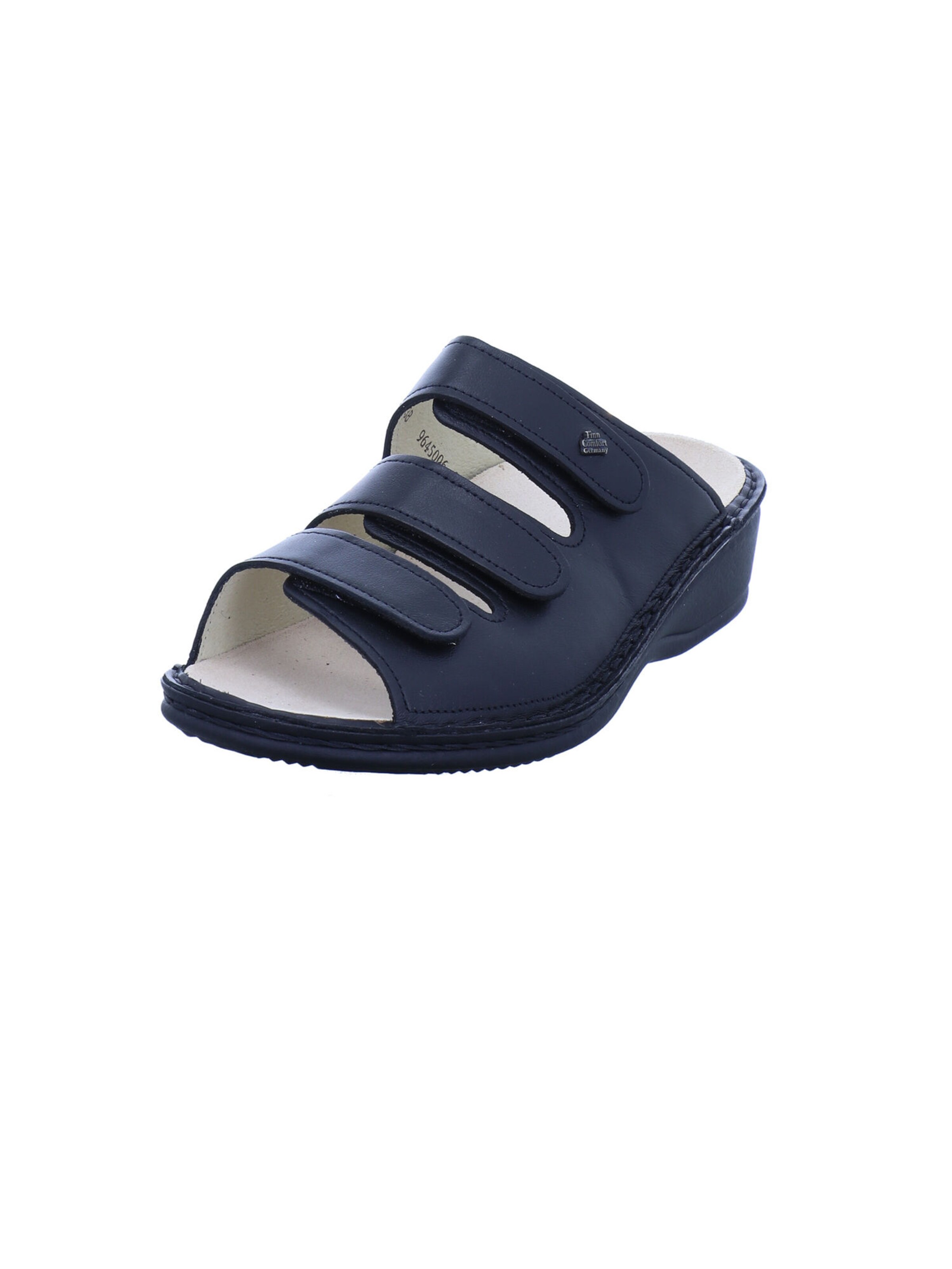 Finn Comfort Mules 'PISA' in Black: front