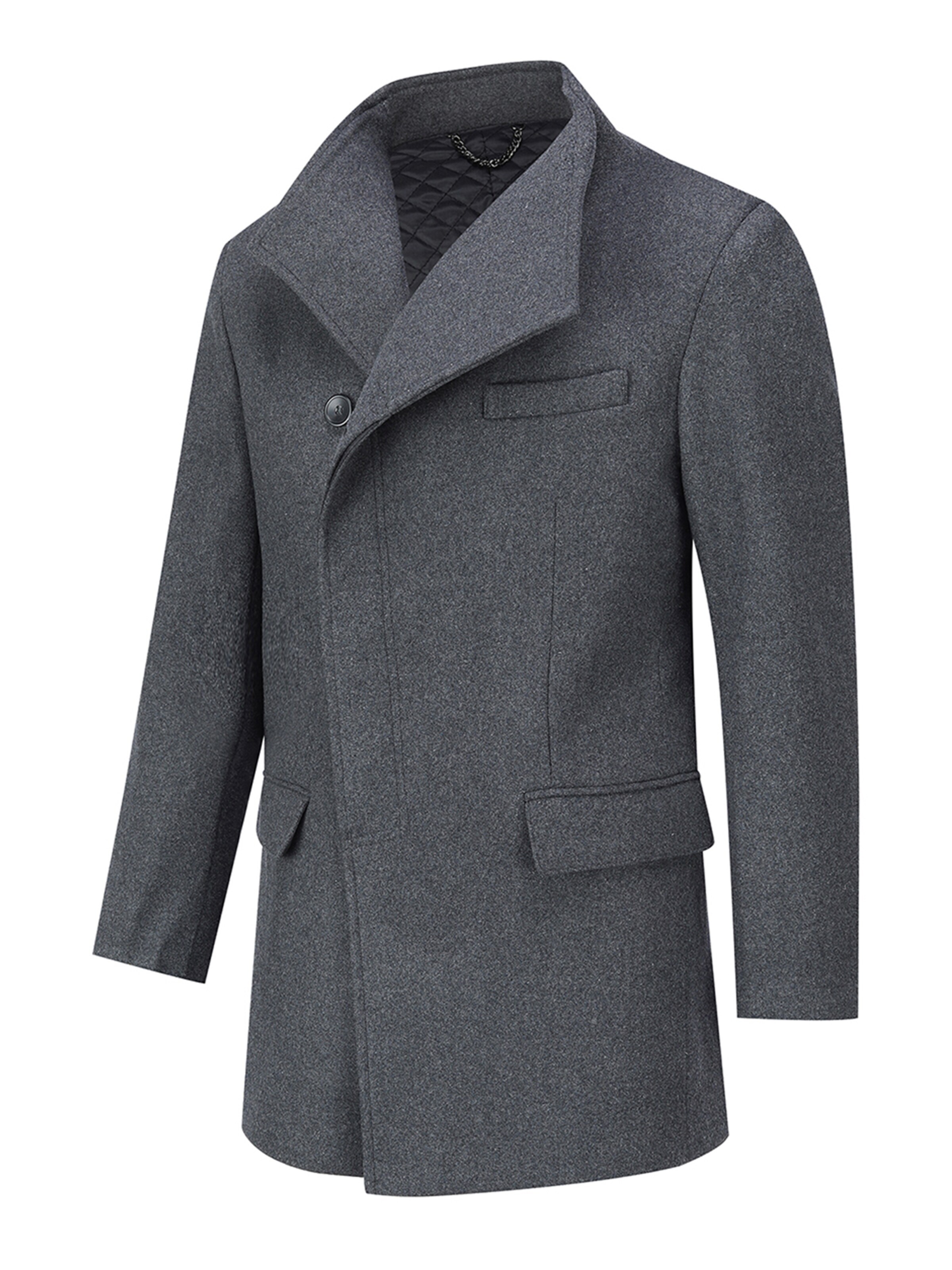 YOUTHUP Winter Coat in Grey