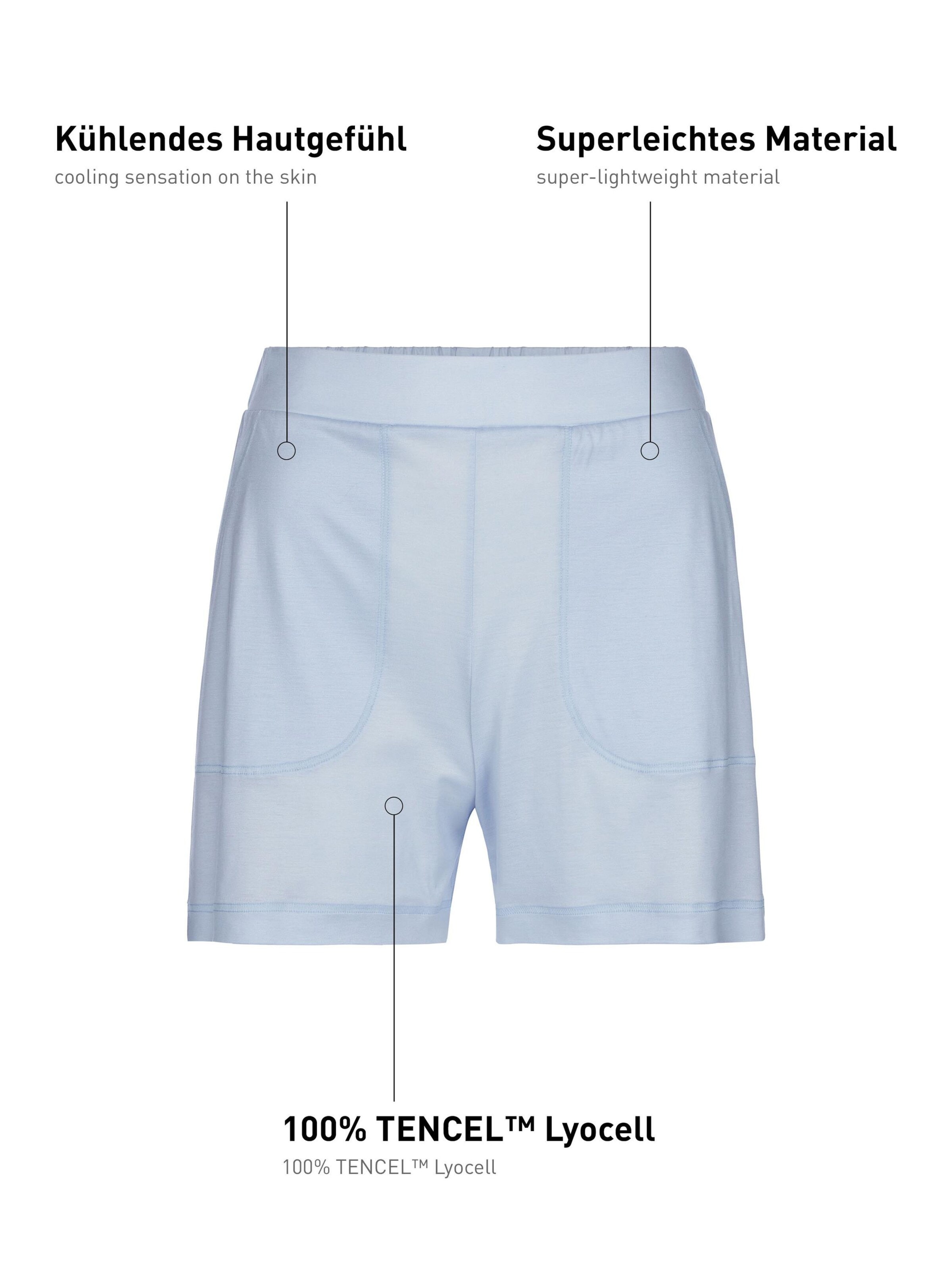 CALIDA Pyjamabroek 'DEEPSLEEPWEAR Cooling' in Wit