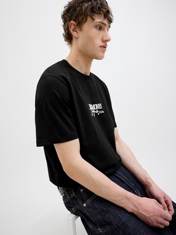 JACK & JONES Μπλουζάκι 'JORAlmeria' σε μαύρο
