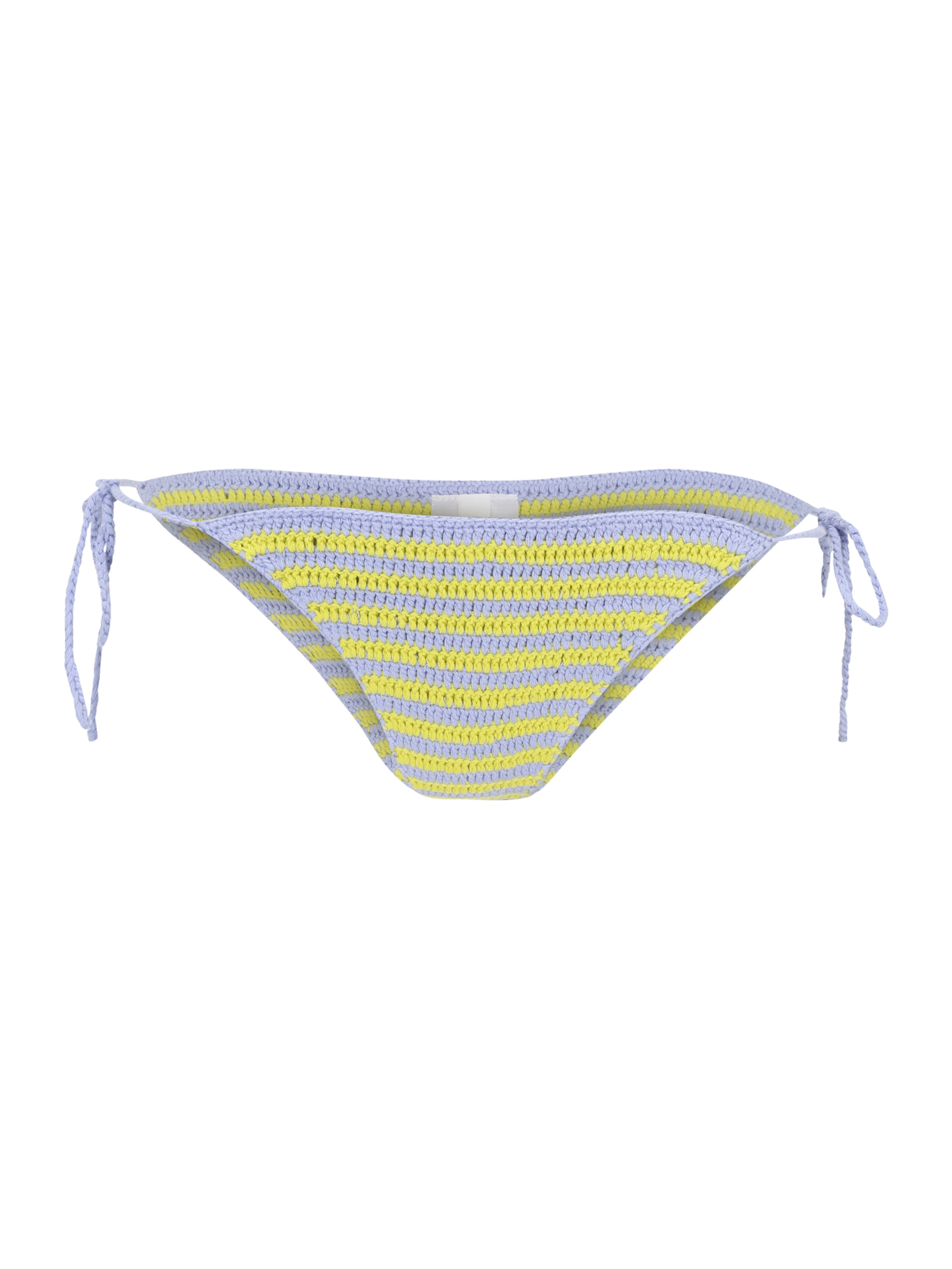 Samsøe Samsøe Dół bikini w kolorze żółty / liliowym, Podgląd produktu