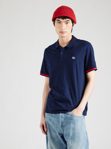 JACK & JONES - Camiseta en azul: frente
