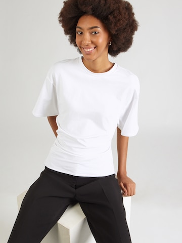 WEEKDAY T-shirt i vit: framsida