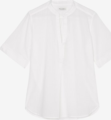 Marc O'Polo Blouse in Wit: voorkant