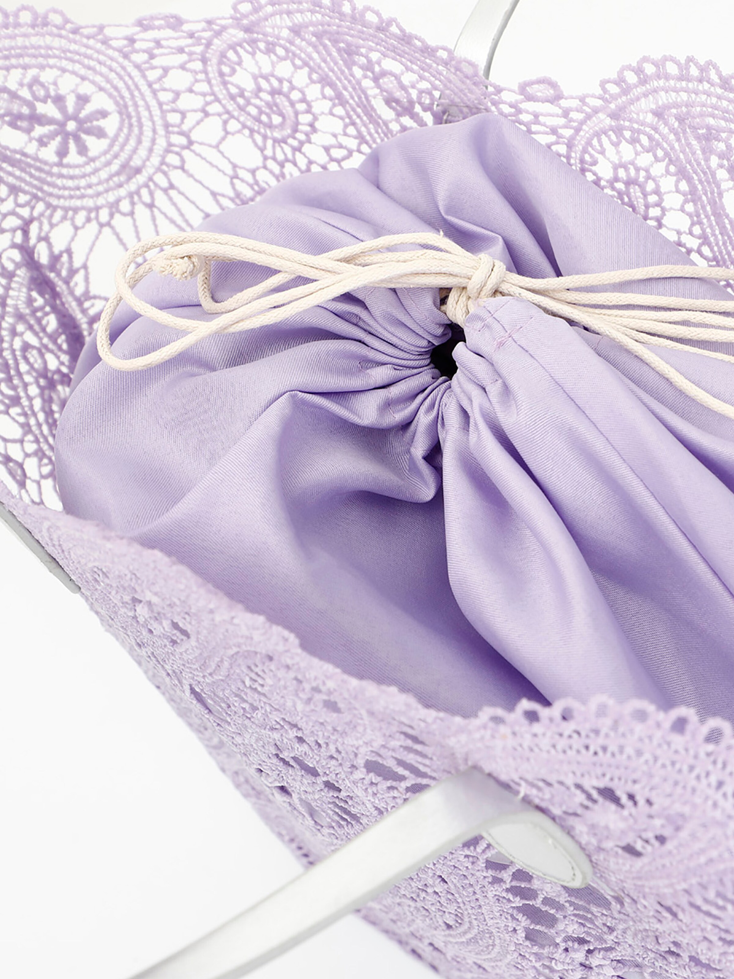 Borsa a sacco di CAFè NOIR in lilla