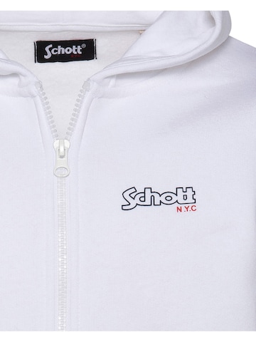 Schott NYC Sweatshirt in White