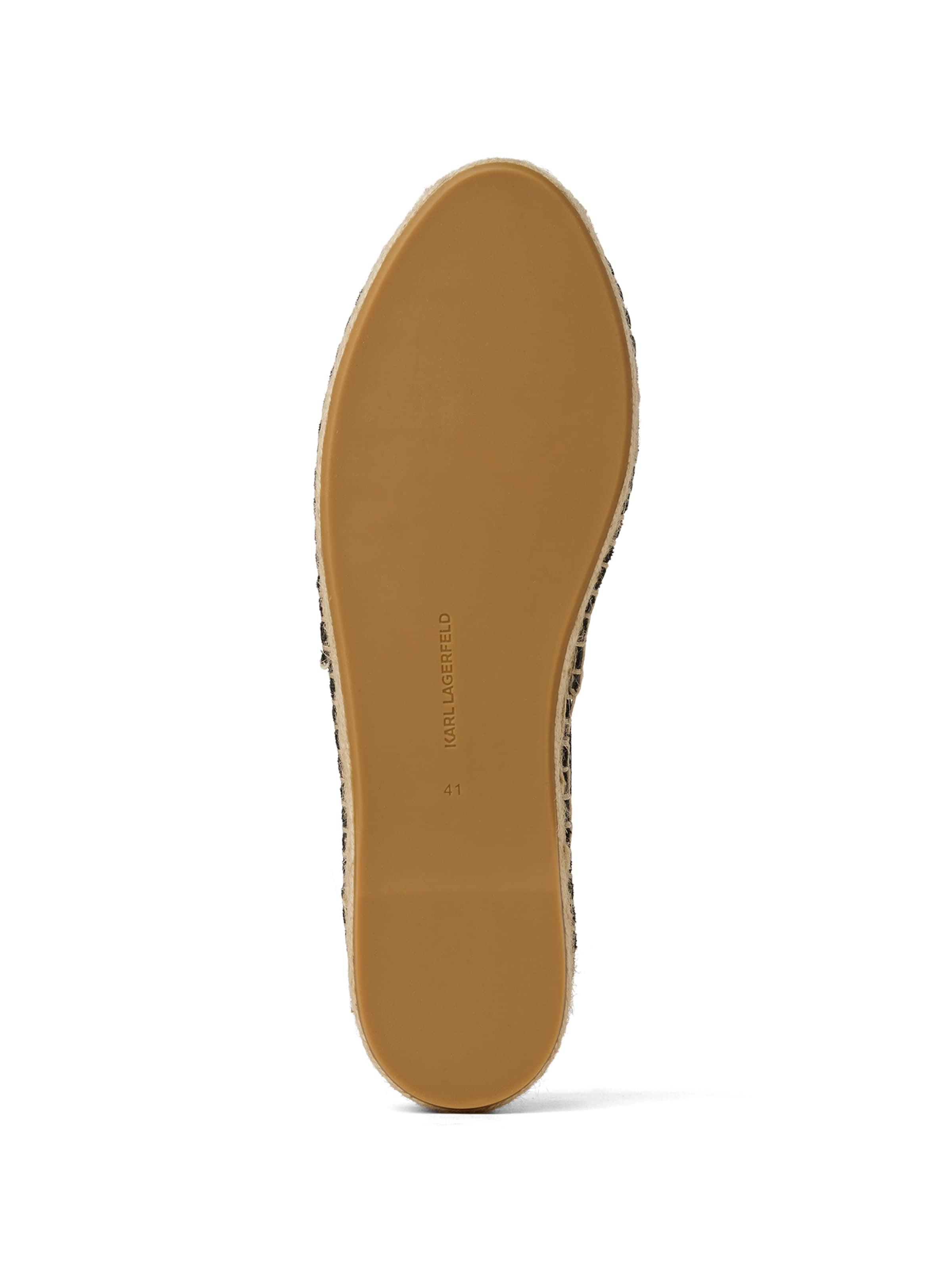 Karl LagerfeldEspadrile ' KAMINI SLIP ON ' - crna boja