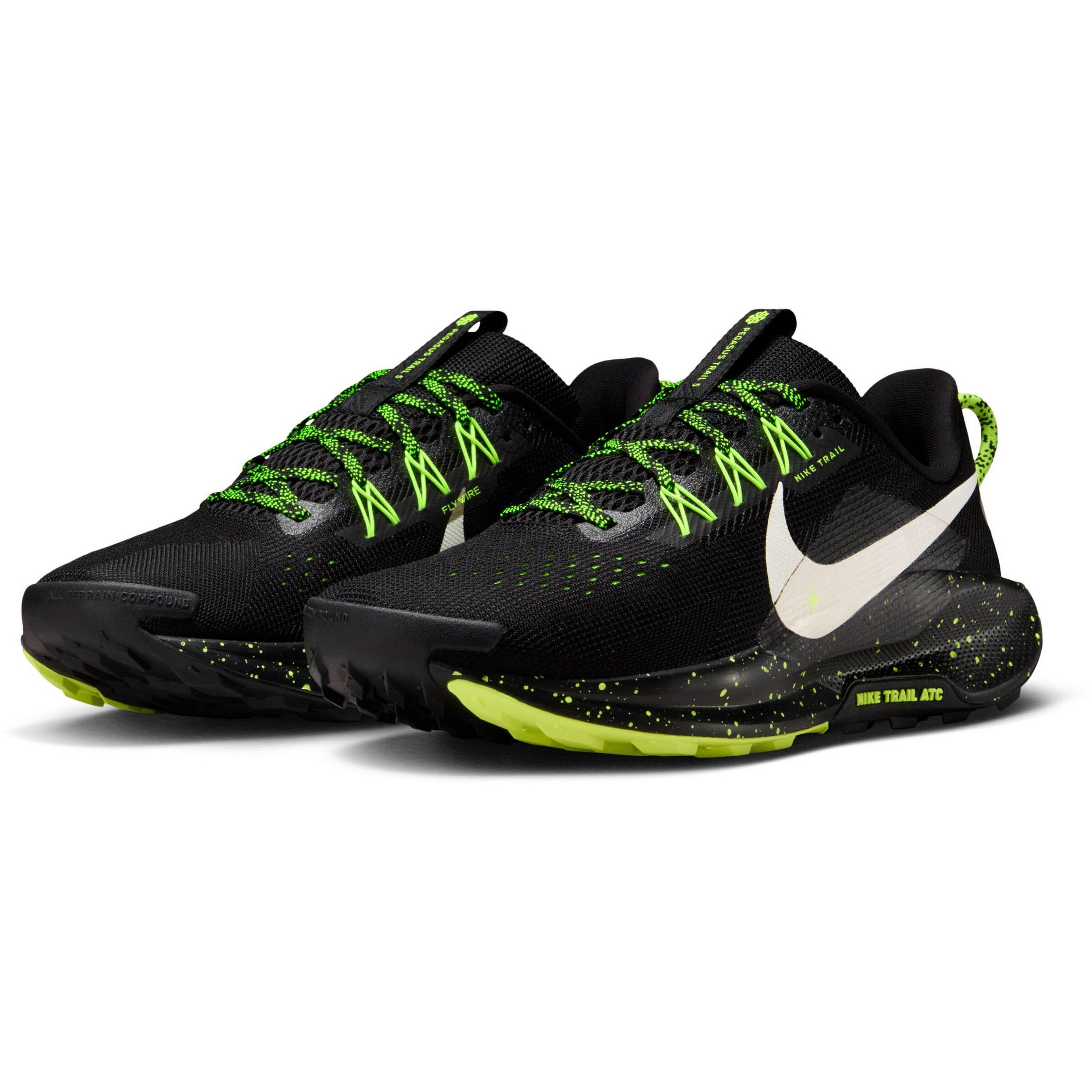 NIKE Athletic Shoes 'Reactx Pegasus Trail 5' in Black