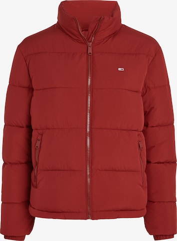Tommy Jeans Between-Season Jacket in Red: front