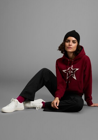 KangaROOS Sweatshirt in Red