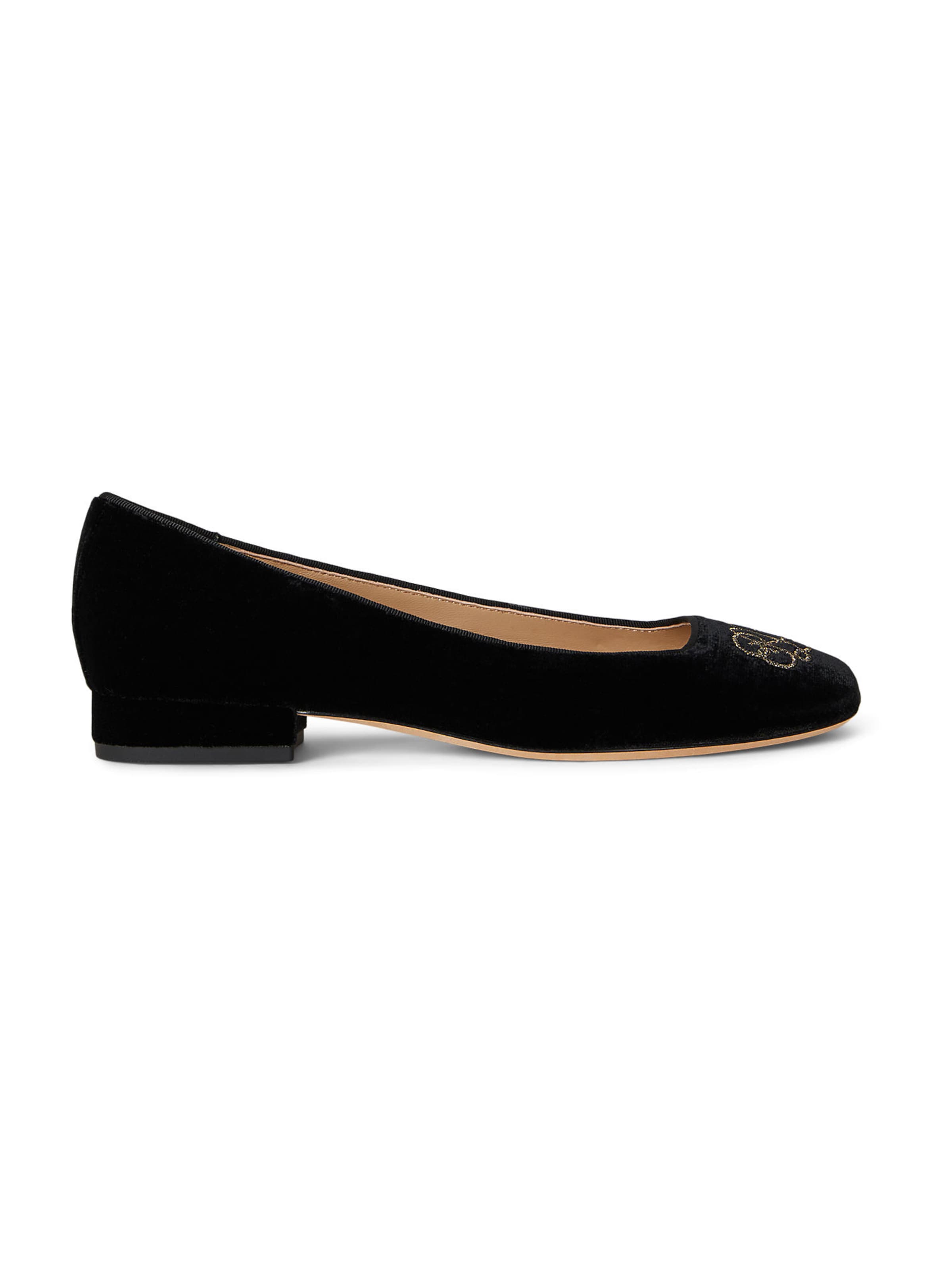 Ballerines 'Emellie' Lauren Ralph Lauren en noir