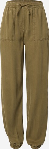 ONLY Loose fit Trousers 'KENYA' in Green: front