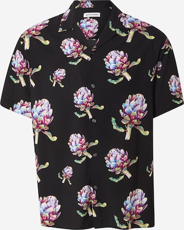 JACK & JONES Regular fit Srajca 'JJLEMON' | črna barva: sprednja stran