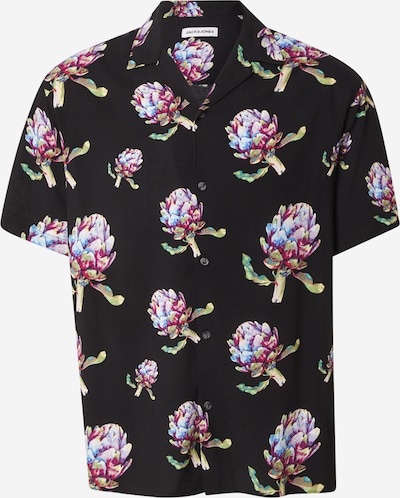 JACK & JONES Paita 'JJLEMON' koossa S värissä taivaansininen / oliivi / lila / musta, Tuotenäkymä