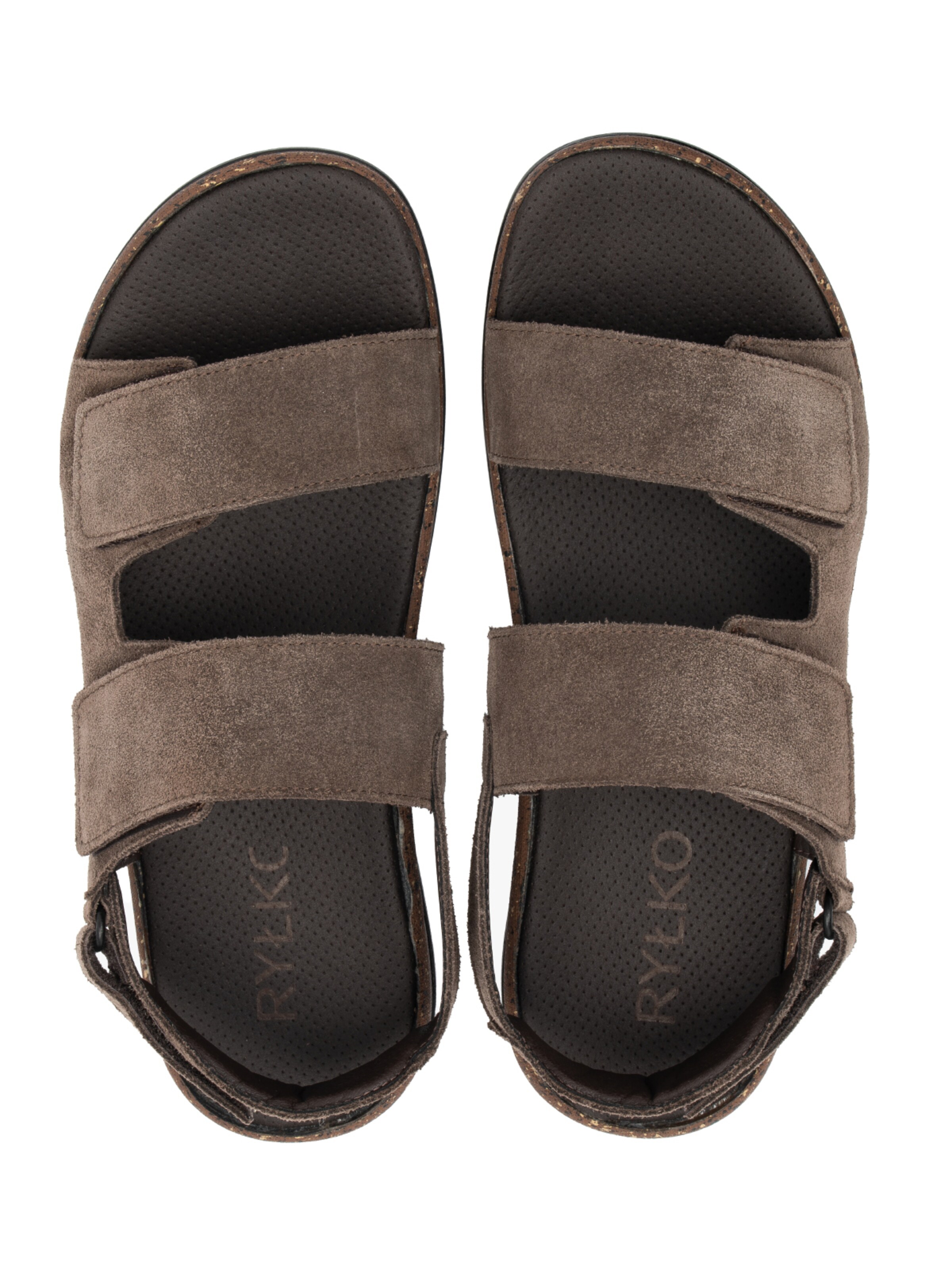 RYŁKO Сандали в сиво