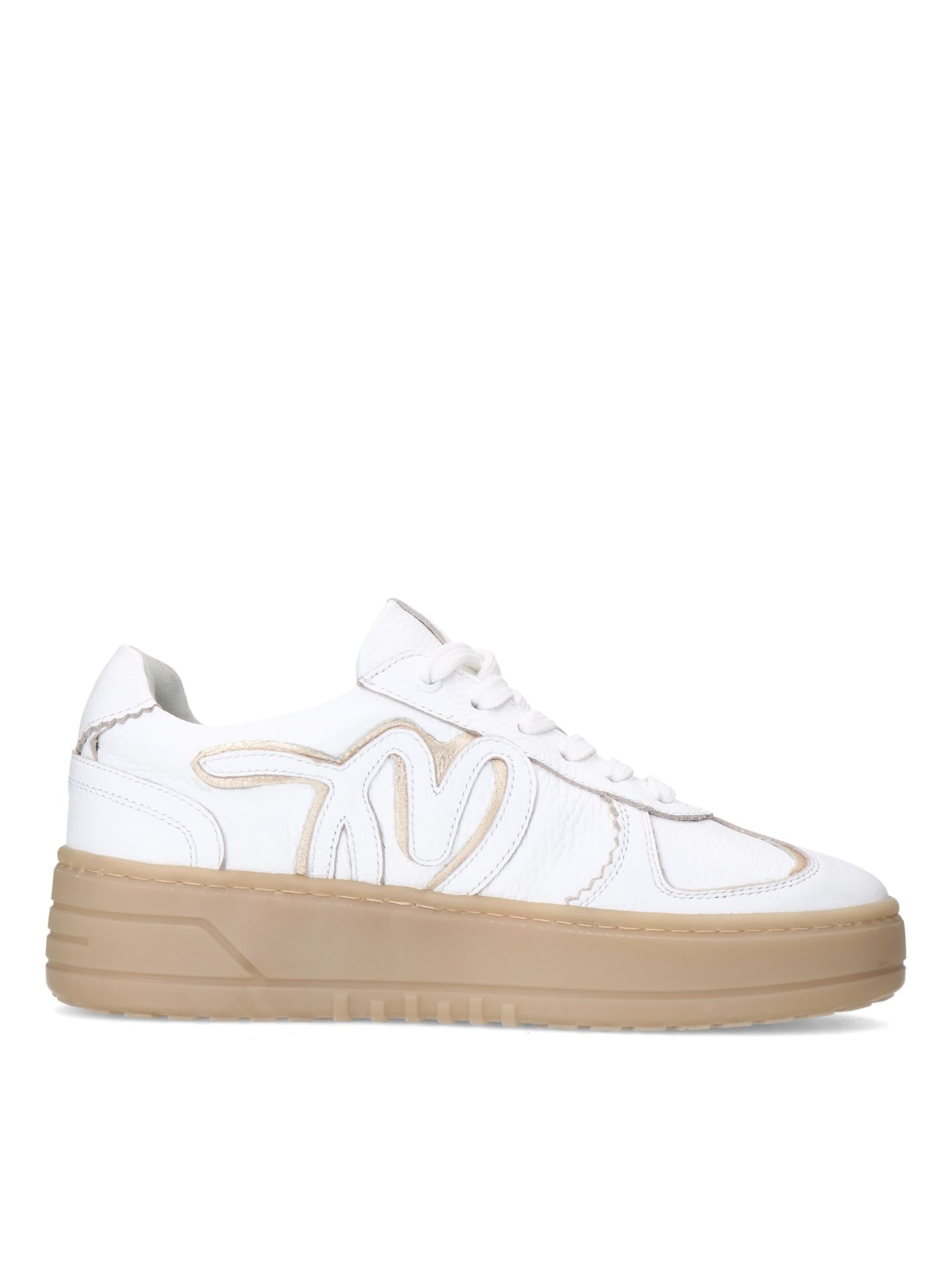 Baskets basses MANFIELD en blanc