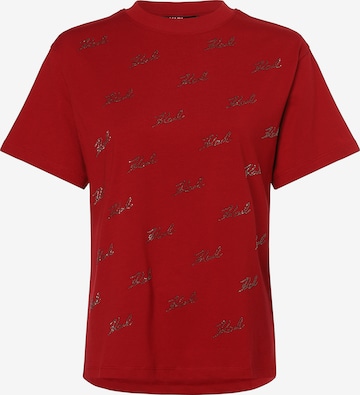 Karl Lagerfeld Shirt in Rot: predná strana