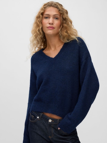 VERO MODA Sweater 'VMHope' in Blue