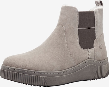 Tamaris Enkellaarsjes in Grijs: voorkant