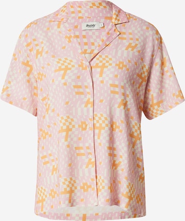 Bluză 'Dizzy Aloha' de la Brava Fabrics pe roz: față