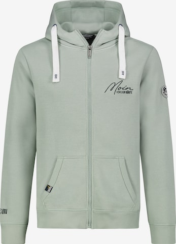 Eight2Nine Sweatvest in Groen: voorkant