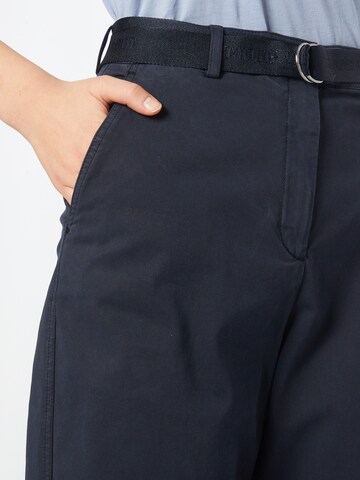 Tapered Pantaloni chino di TOMMY HILFIGER in blu