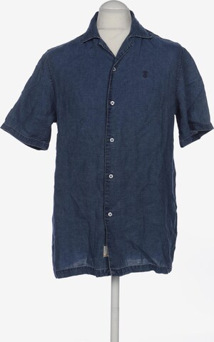 Herrlicher Button Up Shirt in L in Blue: front